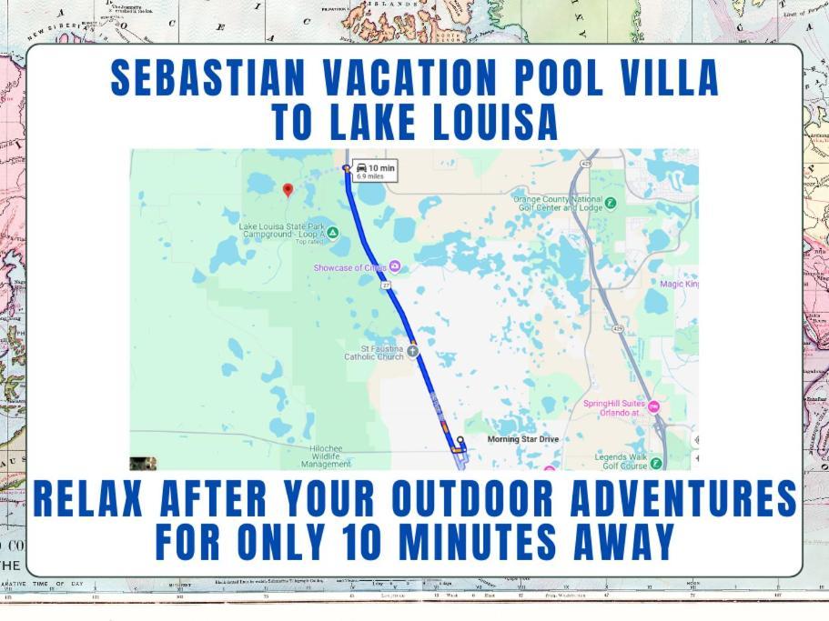 Sebastian Pool Villa W Spa Orlando Esterno foto